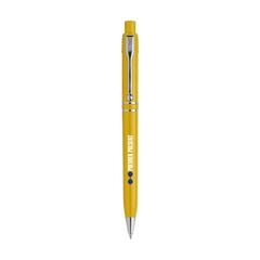 Vue Stilolinea Raja Chrome stylo de couleur jaune| Krokrodeal