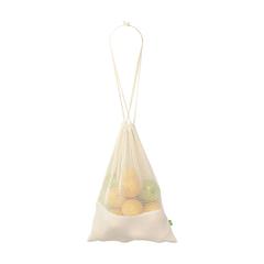 Vue Natura Organic Mesh Bag (120 g/m²) sac à fruits de couleur beige| Krokrodeal