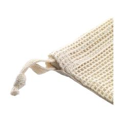 Vue Natura Organic Mesh Bag (120 g/m²) sac à fruits de couleur beige| Krokrodeal