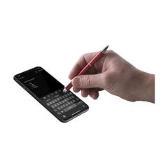 Vue Lugano Touch stylo tactile de couleur rouge| Krokrodeal