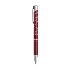 Vue Ebony Shiny stylo de couleur rouge| Krokrodeal