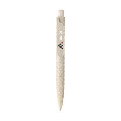 Vue Stalk Wheatstraw Pen stylo de couleur beige| Krokrodeal
