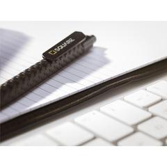 Vue Stalk Wheatstraw Pen stylo de couleur noir| Krokrodeal