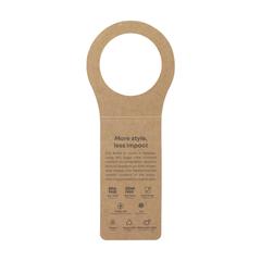 Vue EcoBottle Slim 450 ml plant based - made in EU de couleur blanc| Krokrodeal