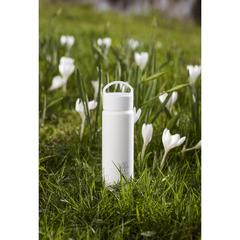 Vue EcoBottle Slim 450 ml plant based - made in EU de couleur blanc| Krokrodeal