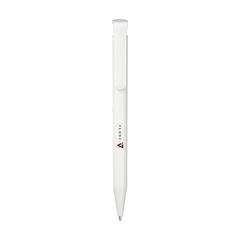 Vue Senator SuperHit Matt Recycled stylo de couleur blanc| Krokrodeal