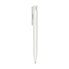 Vue Senator SuperHit Matt Recycled stylo de couleur blanc| Krokrodeal