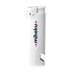 Vue TopFire Opener briquet de couleur blanc| Krokrodeal