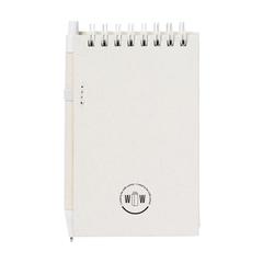 Vue Milk-Carton Smart Note Set bloc-notes de couleur blanc| Krokrodeal