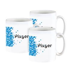 Vue Full Colour Mug de couleur blanc| Krokrodeal