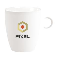 Vue CoffeeCup mug de couleur blanc| Krokrodeal