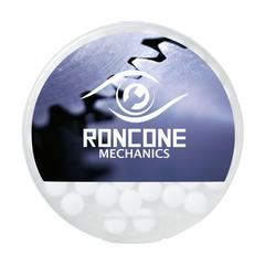 Vue Circle Mint boîte de bonbons de couleur translucide| Krokrodeal
