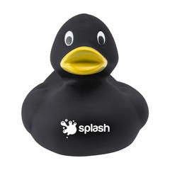 Vue LittleDuck canard pour le bain de couleur noir| Krokrodeal