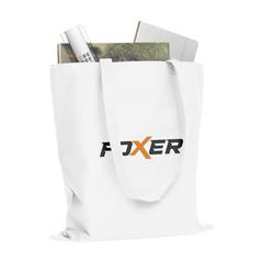 Vue Shopper GRS RPET sac shopping de couleur blanc| Krokrodeal