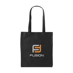 Vue Shopper GRS RPET sac shopping de couleur noir| Krokrodeal