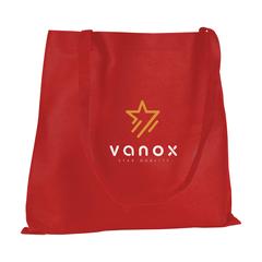 Vue Shopper GRS RPET sac shopping de couleur rouge| Krokrodeal
