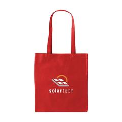 Vue Shopper GRS RPET sac shopping de couleur rouge| Krokrodeal
