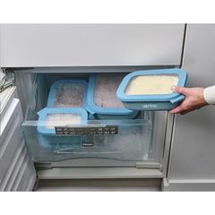 Vue Mepal Cirqula bol rectangulaire multi-usage 2L lunchbox de couleur noir| Krokrodeal