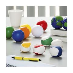 Vue ColourBall balle anti-stress de couleur blanc| Krokrodeal