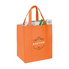 Vue ShopXL sac shopping de couleur orange| Krokrodeal
