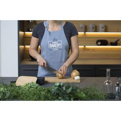 Vue Cocina Recycled Cotton (160 g/m²) tablier de couleur bleu| Krokrodeal
