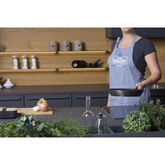 Vue Cocina Recycled Cotton (160 g/m²) tablier de couleur bleu| Krokrodeal