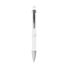 Vue Luna Soft Touch stylo de couleur blanc| Krokrodeal