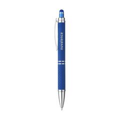 Vue Luna Soft Touch stylo de couleur bleu| Krokrodeal