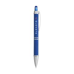 Vue Luna Soft Touch stylo de couleur bleu| Krokrodeal