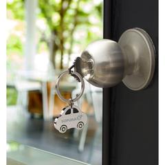 Vue Cars porte-clés de couleur gris| Krokrodeal