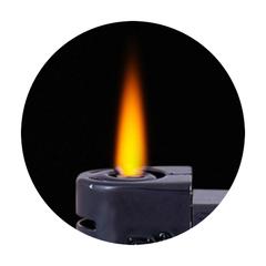 Vue Tornado briquet de couleur blanc| Krokrodeal