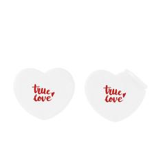 Vue HeartMint boîte de bonbon cœur de couleur blanc| Krokrodeal