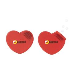 Vue HeartMint boîte de bonbon cœur de couleur rouge| Krokrodeal