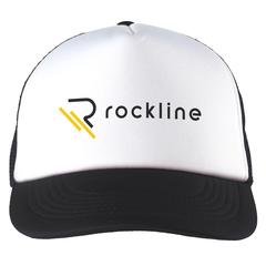 Vue Trucker casquette de couleur blanc| Krokrodeal