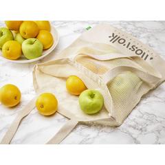 Vue Natura Organic Mesh Shopper (180 g/m²) sac shopping de couleur beige| Krokrodeal