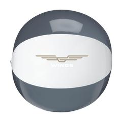 Vue BeachBall Ø 30 cm ballon de couleur noir| Krokrodeal