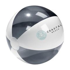 Vue BeachBall Ø 30 cm ballon de couleur noir| Krokrodeal