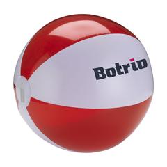 Vue BeachBall Ø 30 cm ballon de couleur rouge| Krokrodeal