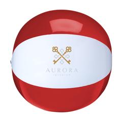 Vue BeachBall Ø 30 cm ballon de couleur rouge| Krokrodeal