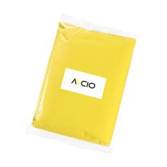 Vue Clear veste de pluie de couleur jaune| Krokrodeal