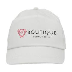 Vue Uni casquette de couleur blanc| Krokrodeal