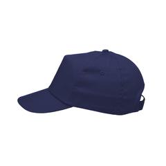 Vue Uni casquette de couleur bleu| Krokrodeal