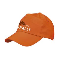 Vue Uni casquette de couleur orange| Krokrodeal