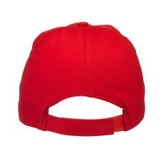 Vue Uni casquette de couleur rouge| Krokrodeal