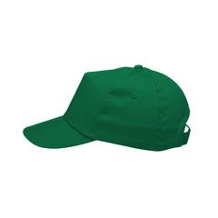 Vue Uni casquette de couleur vert| Krokrodeal