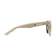Vue Eco Wheatstraw lunettes de soleil paille de blé de couleur beige| Krokrodeal