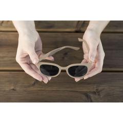 Vue Eco Wheatstraw lunettes de soleil paille de blé de couleur beige| Krokrodeal