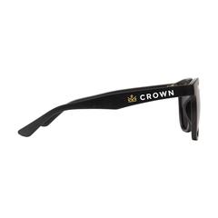 Vue Eco Wheatstraw lunettes de soleil paille de blé de couleur noir| Krokrodeal
