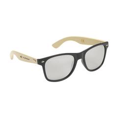 Vue Malibu Eco-Mix lunettes soleil paille de blé de couleur noir| Krokrodeal