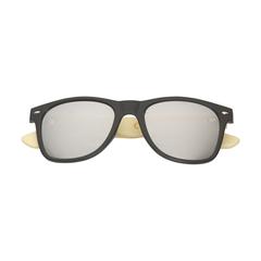 Vue Malibu Eco-Mix lunettes soleil paille de blé de couleur noir| Krokrodeal